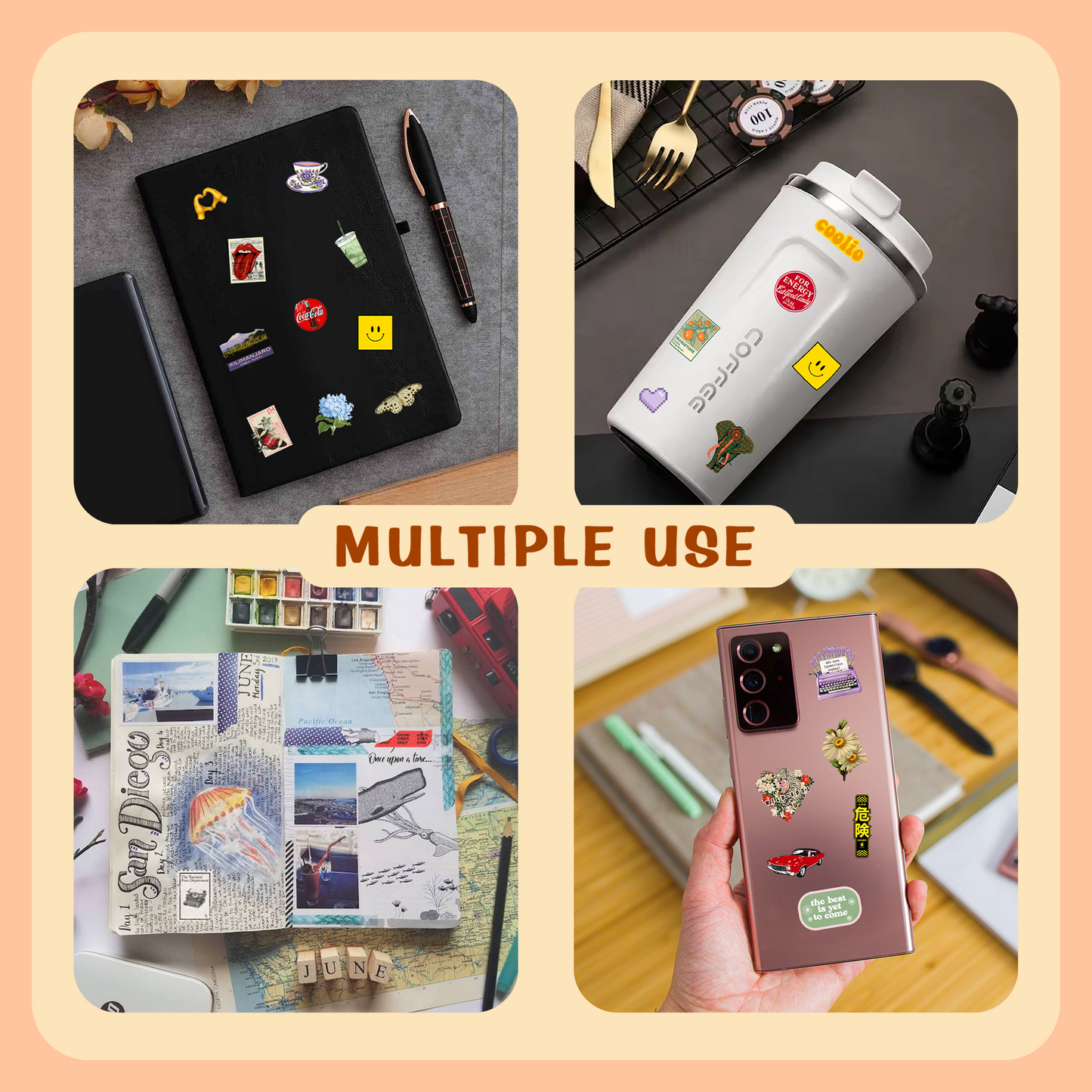 Journaling Stickers Pack of 450
