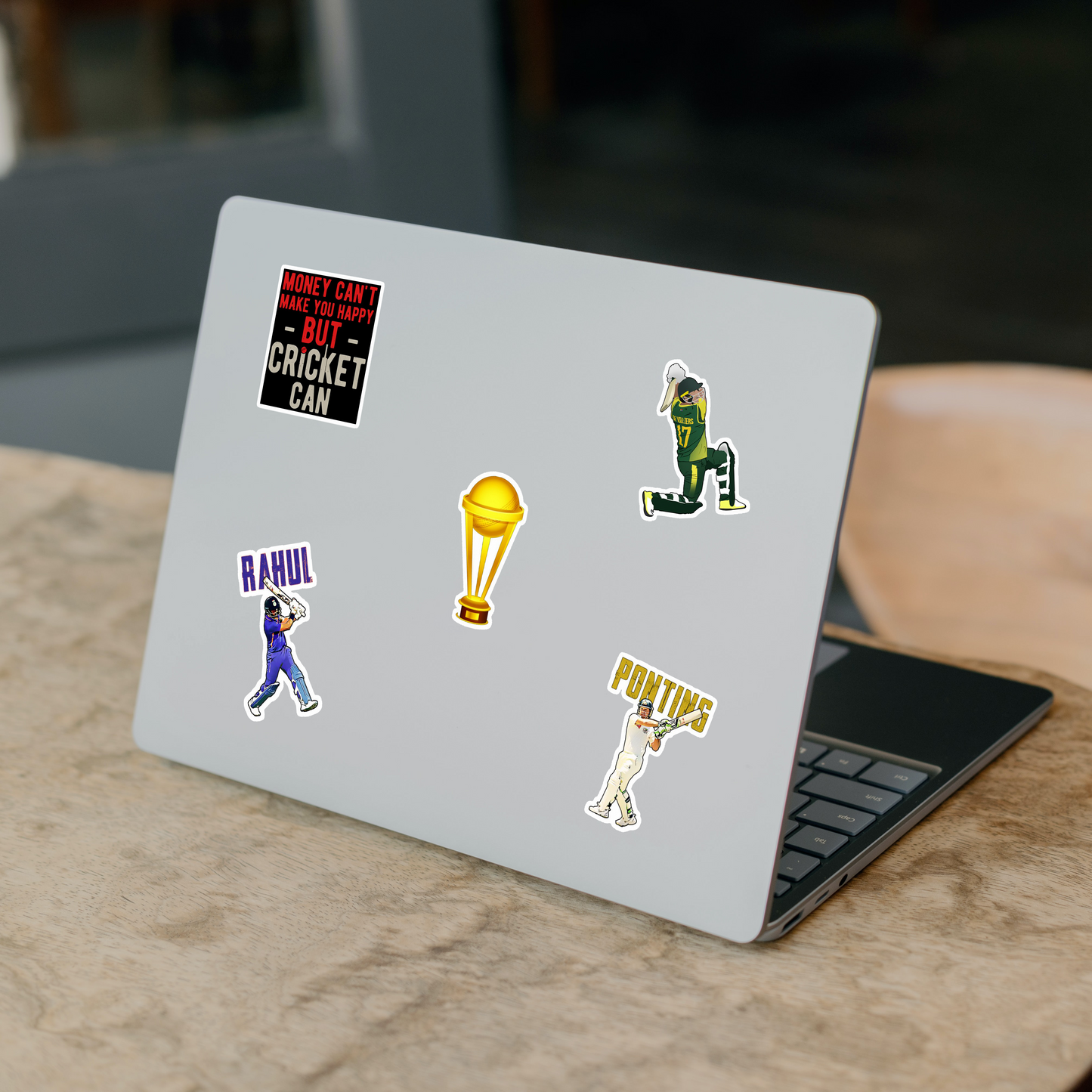 Cricket Vinyl Stickers Pack of 60