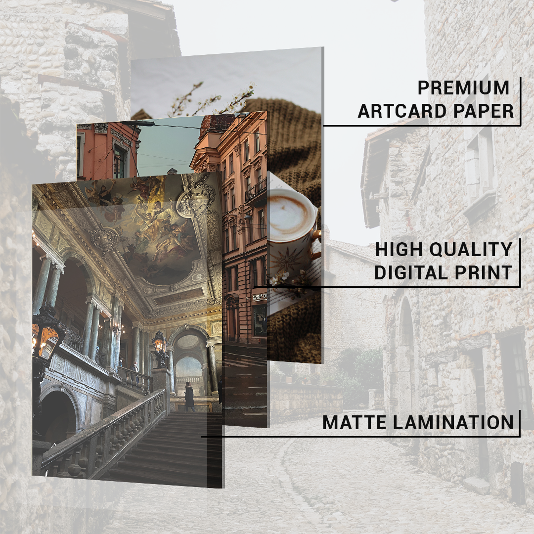 Dark Academia Wall Collage Kit Pack Of 54 Posters