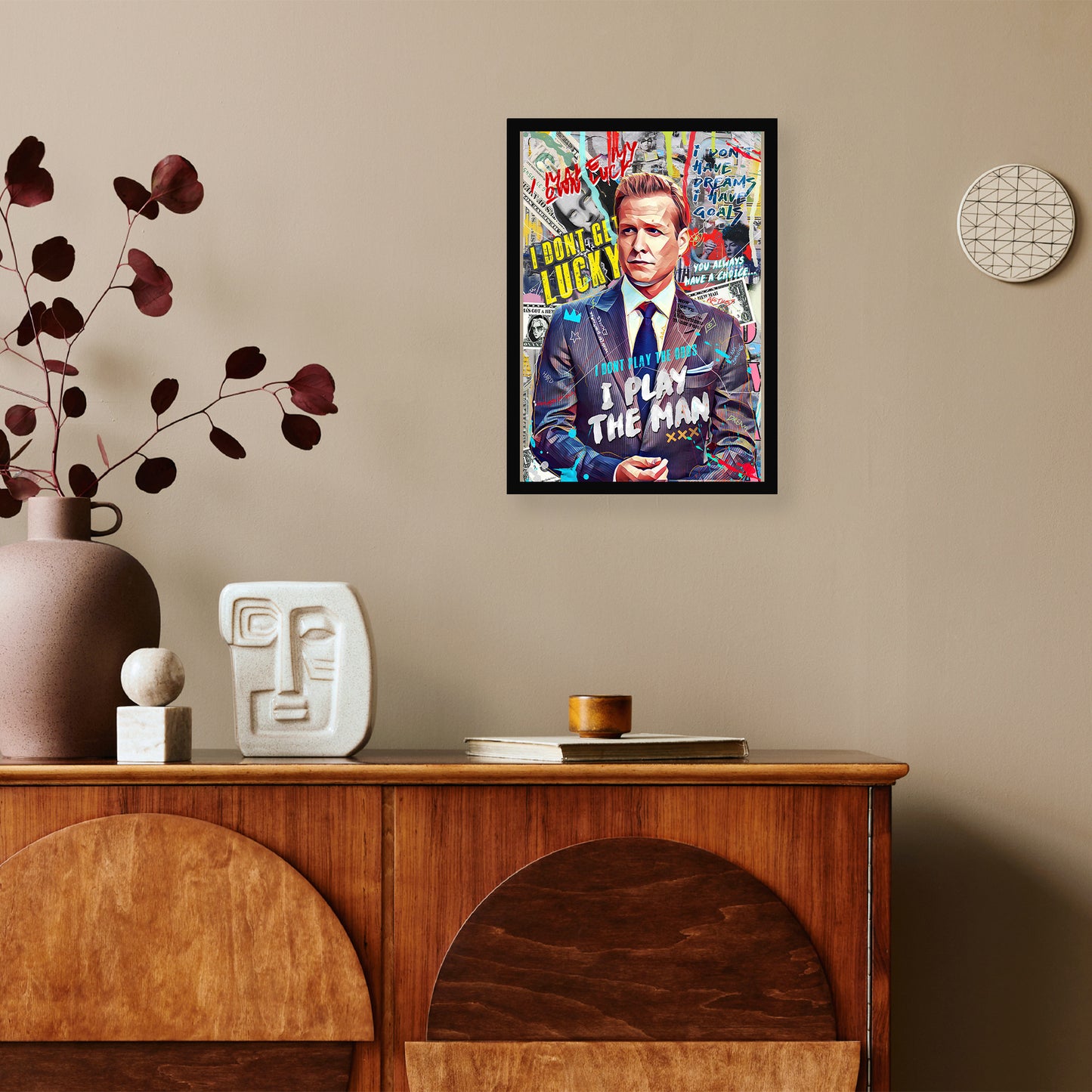 Harvey Specter Wall Poster Framed