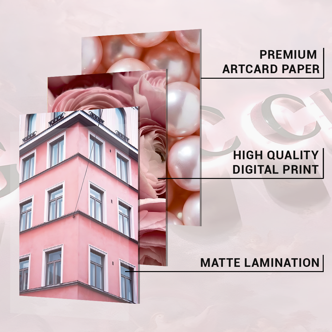 Pink chic posters