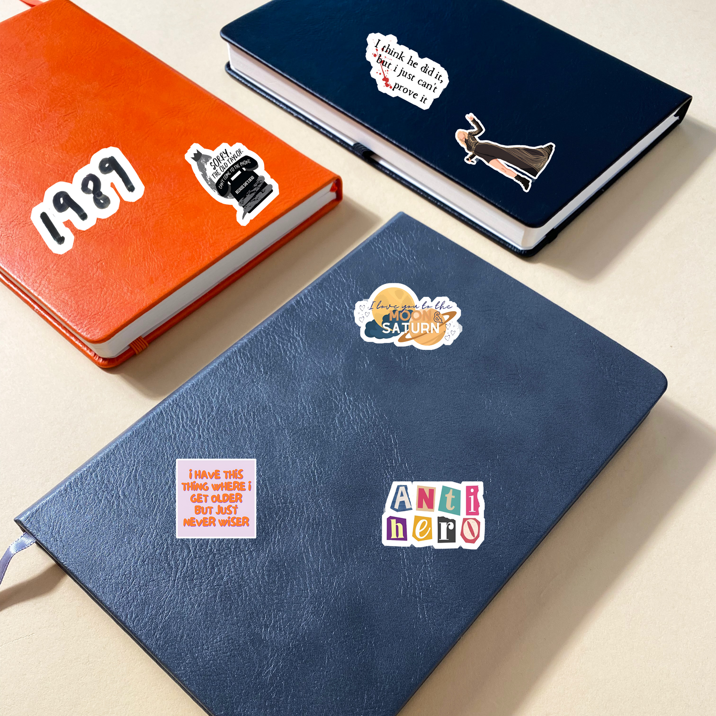 Taylor swift journal stickers