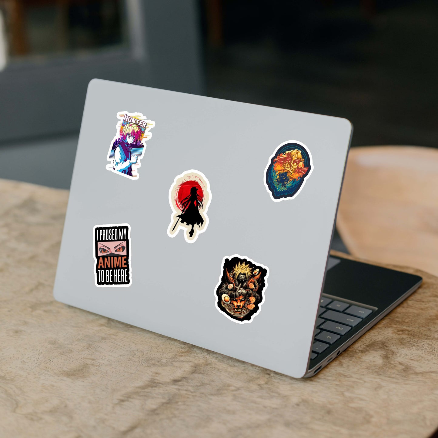 Random Anime Edition Laptop Vinyl Stickers Pack Of 102