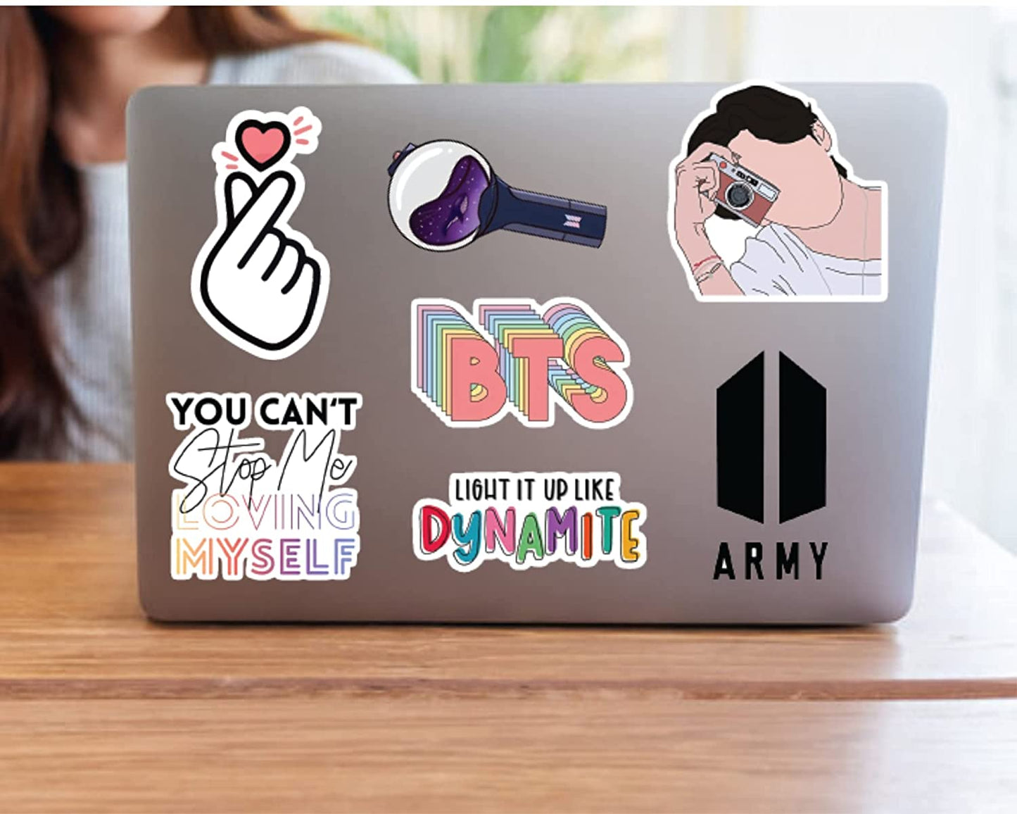 BTS Bangtan Boys Vinyl Stickers Pack of 60