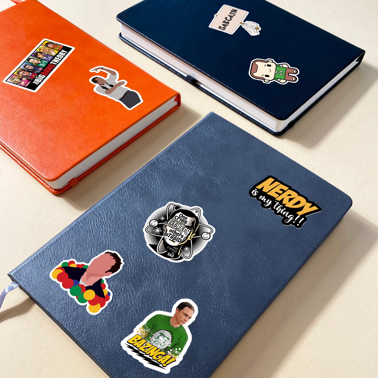 Big Bang Theory Edition Laptop Vinyl Sticker Pack Of 55