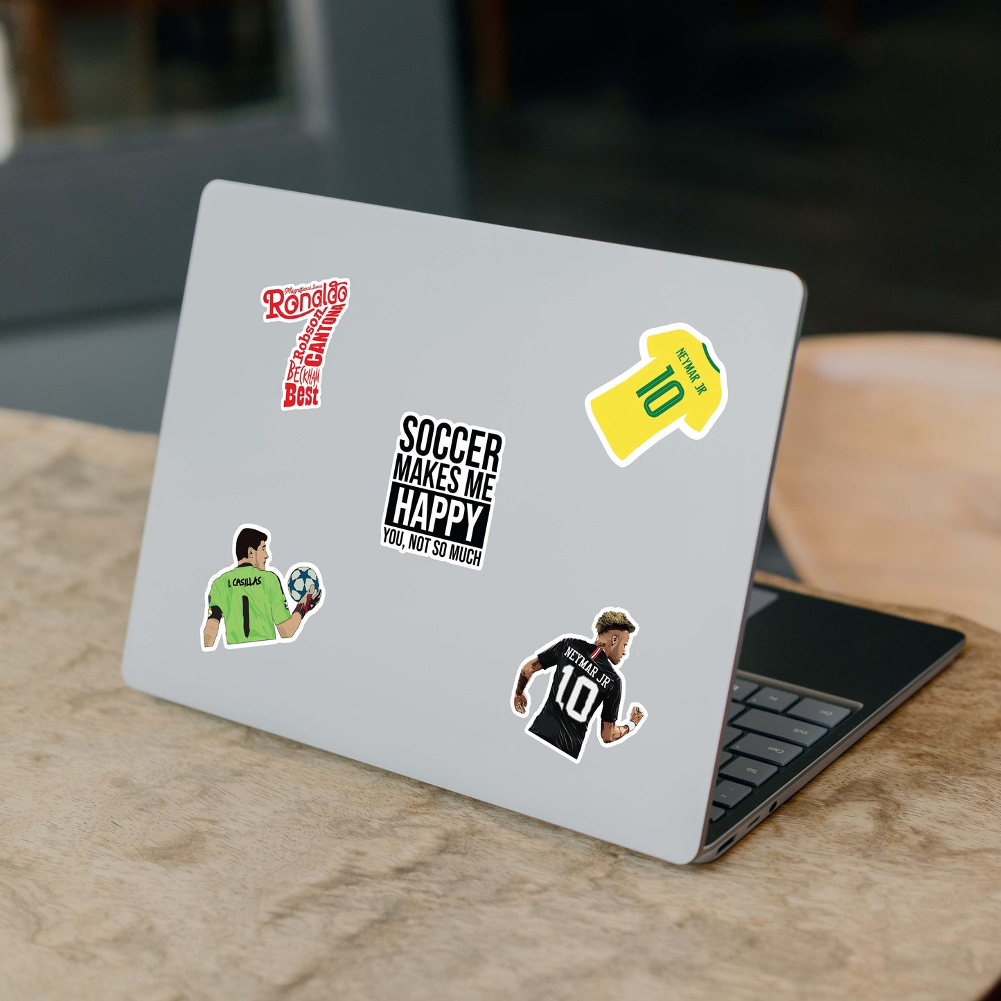 Football Vinyl Laptop Sticker Pack of 65