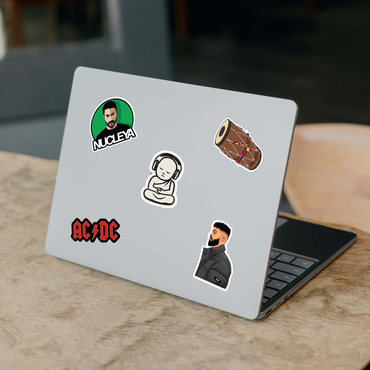 Mix Music Artist Laptop Vinyl Sticker Pack Of 58