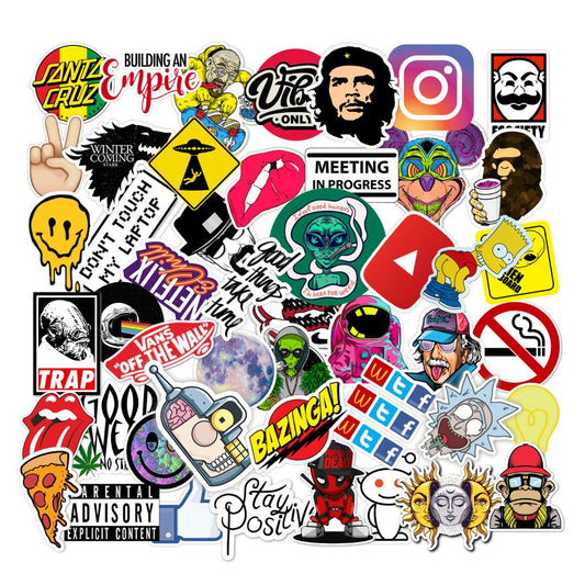 random stickers for laptop