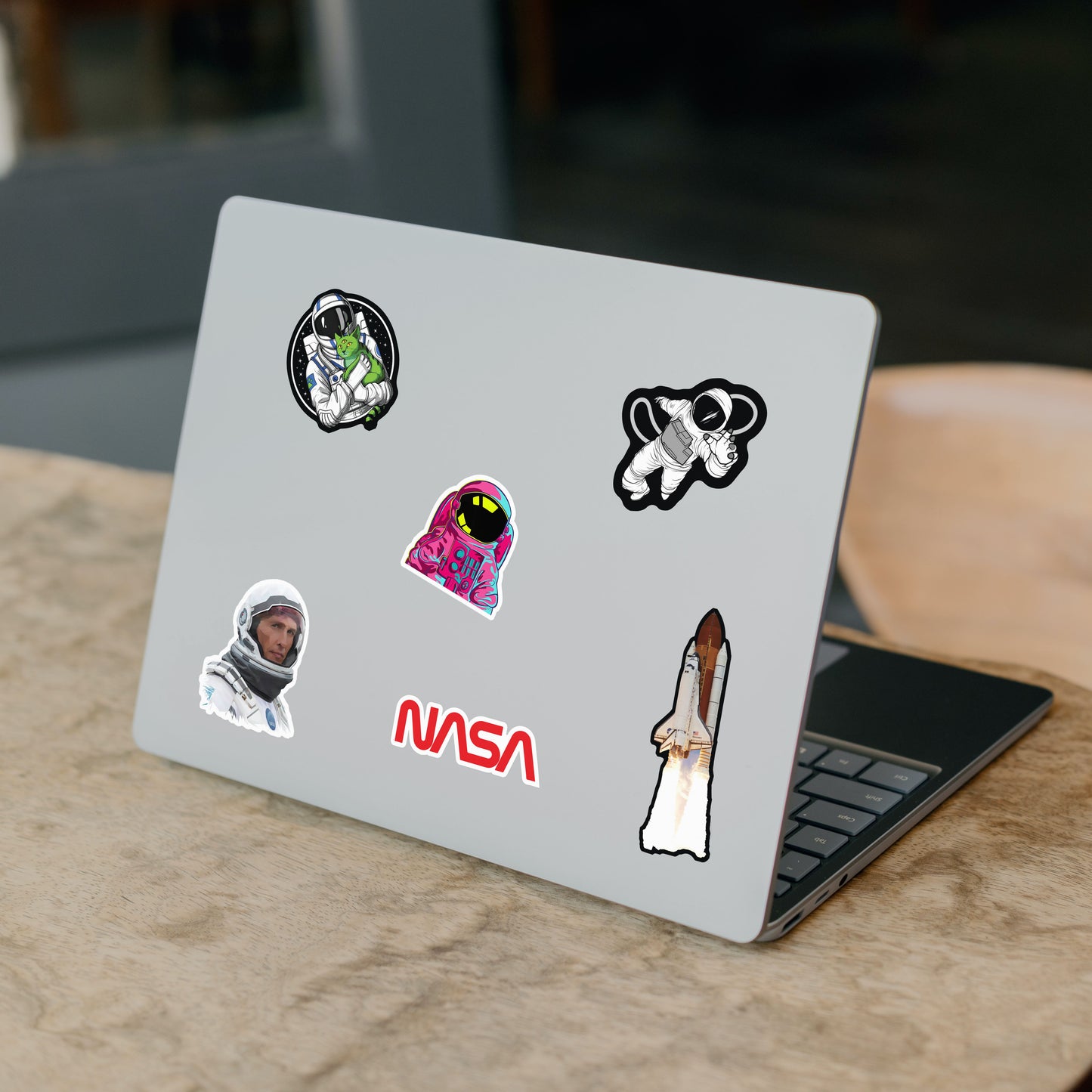 Space Nasa Edition Laptop Vinyl Sticker Pack Of 53