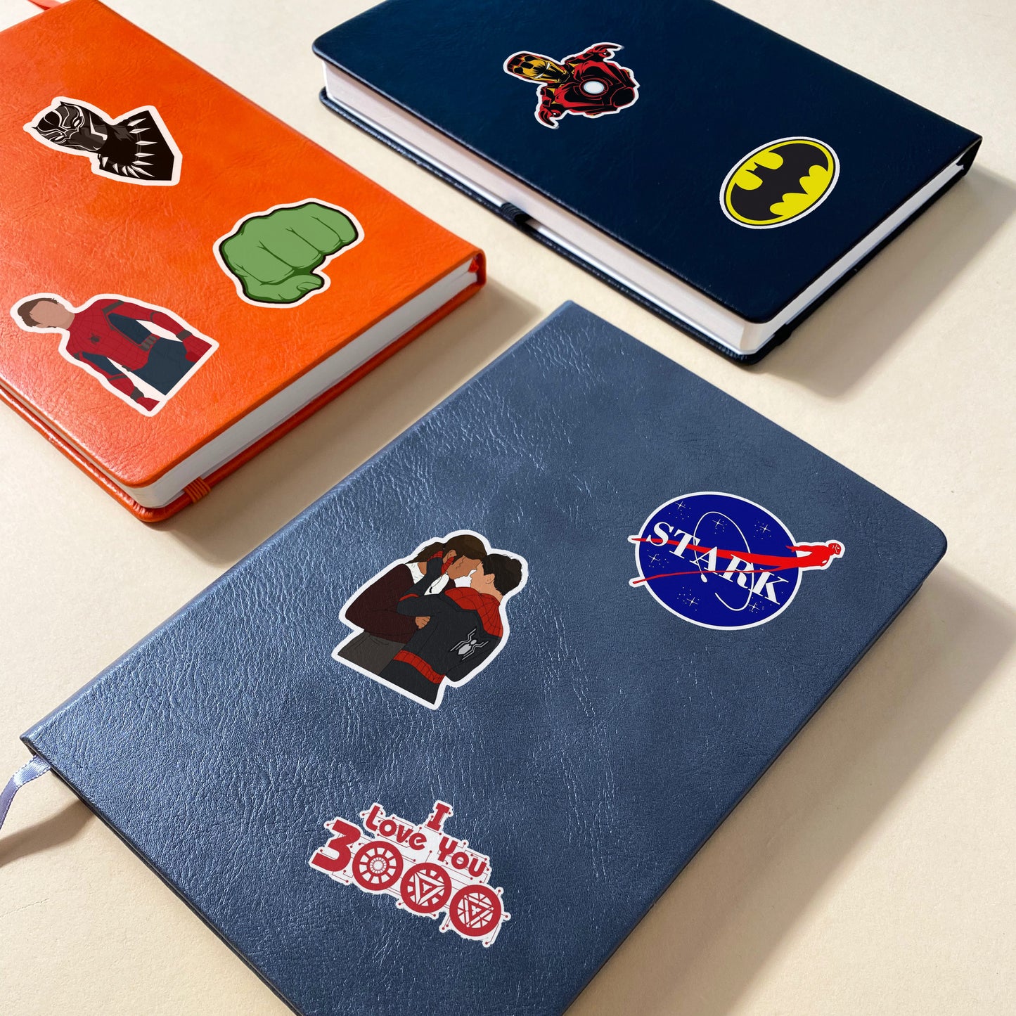 Superhero Laptop Vinyl Sticker Pack of 52