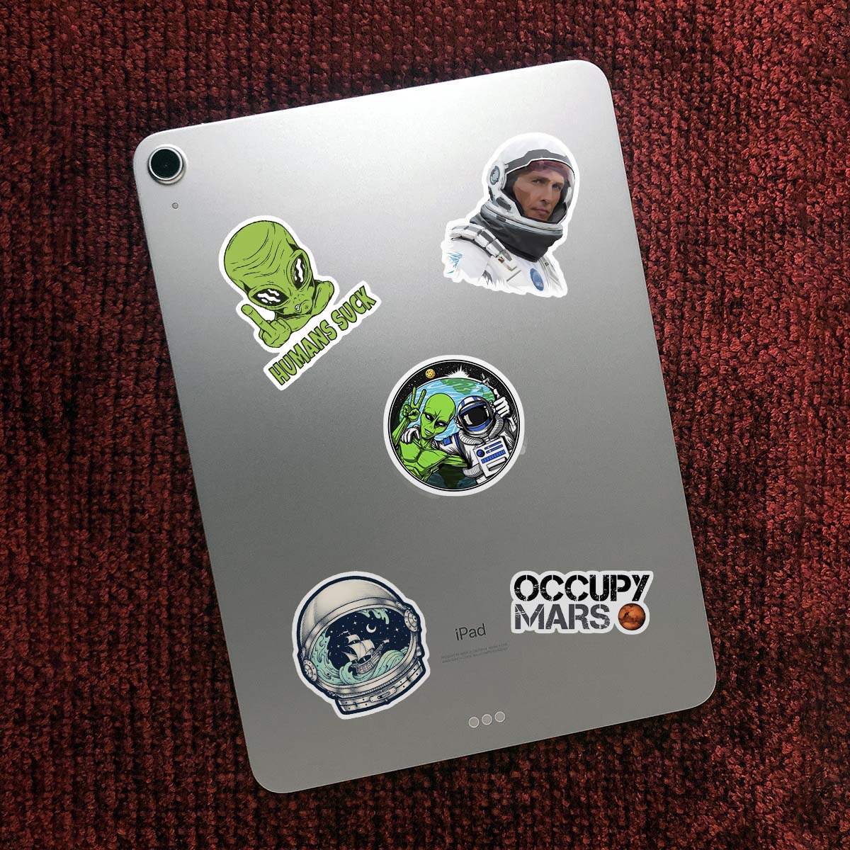 Space Nasa Edition Laptop Vinyl Sticker Pack Of 53