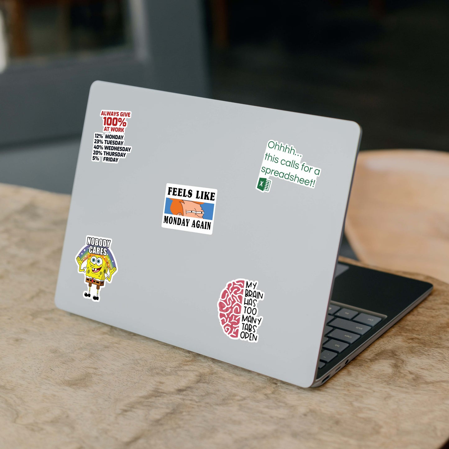 Corporate Office Vinyl Sticker Pack of 60