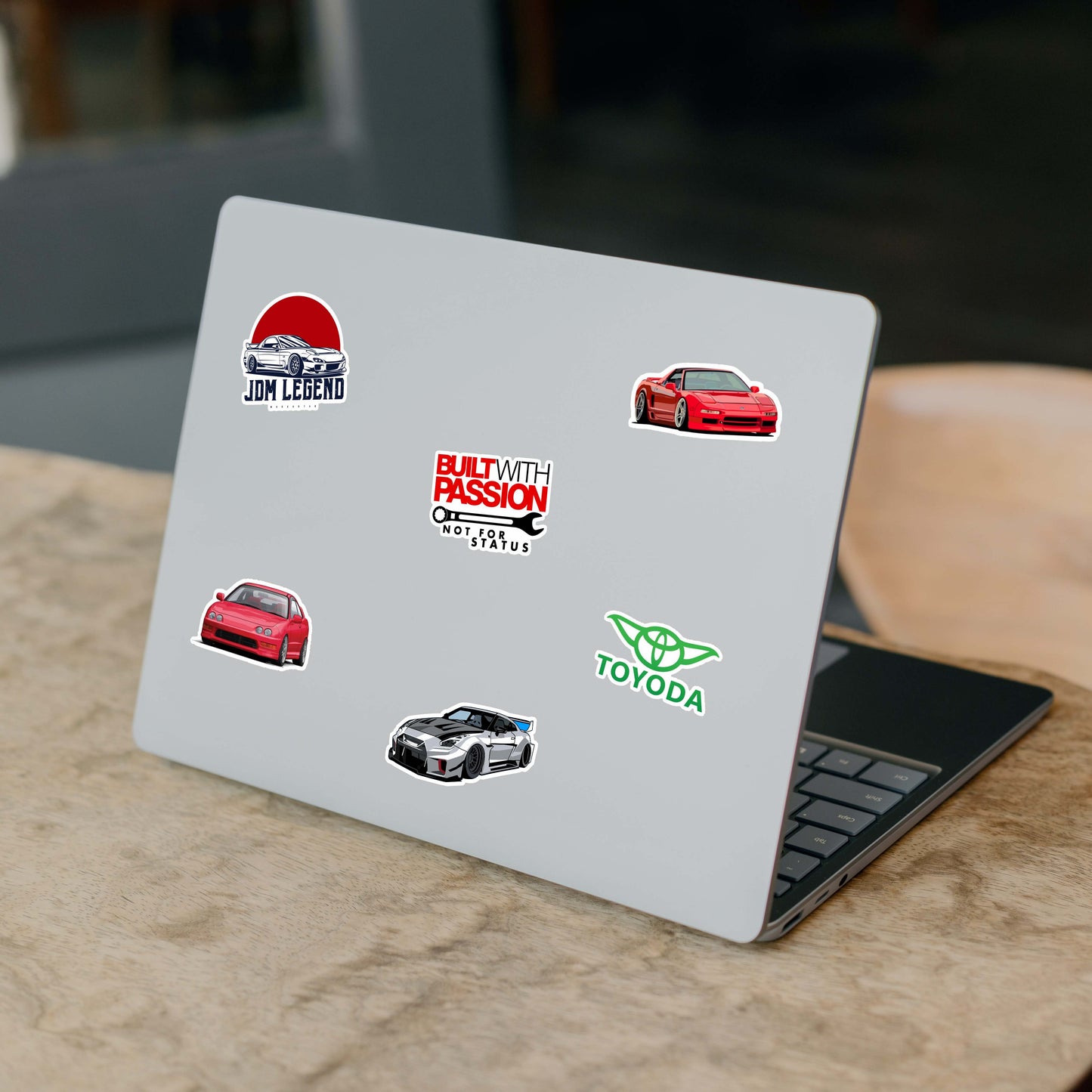JDM Japanese Racing Car Vinyl Sticker Pack of 55