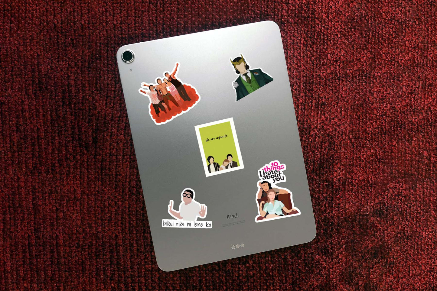 Mix Pop Culture Tv Show Movies Laptop Vinyl Sticker Pack of 56