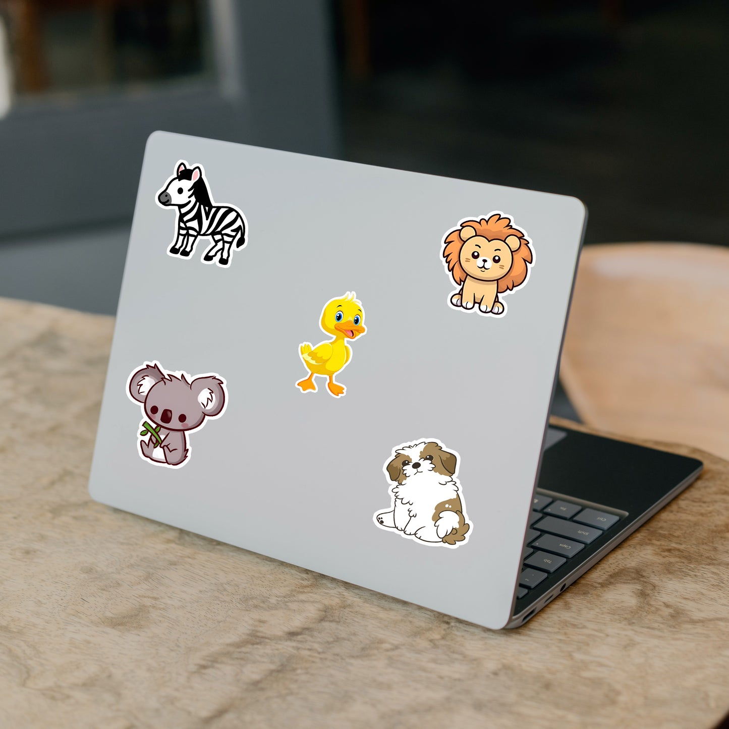 Cute Animal Kids Vinyl Stickers Pack Of 140