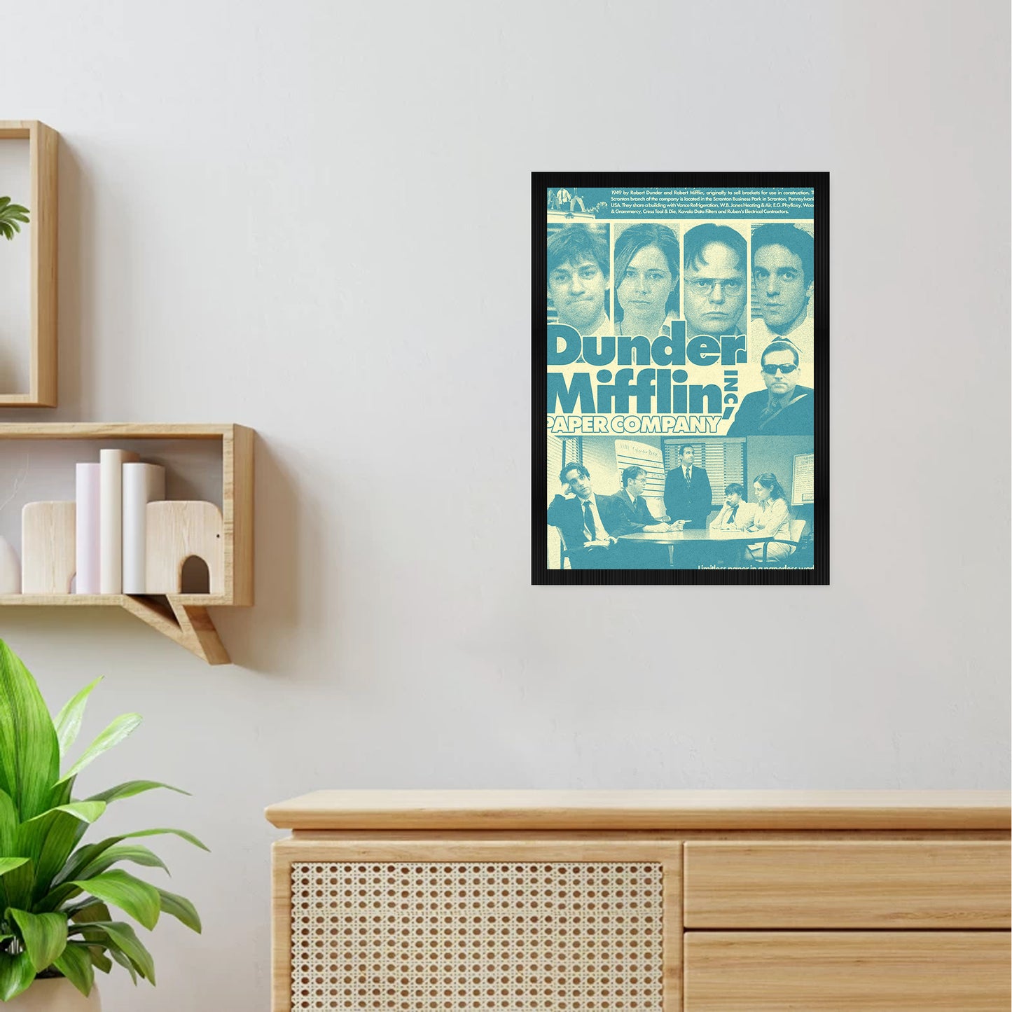 Dundler Mifflin The Office A4 Framed Posters