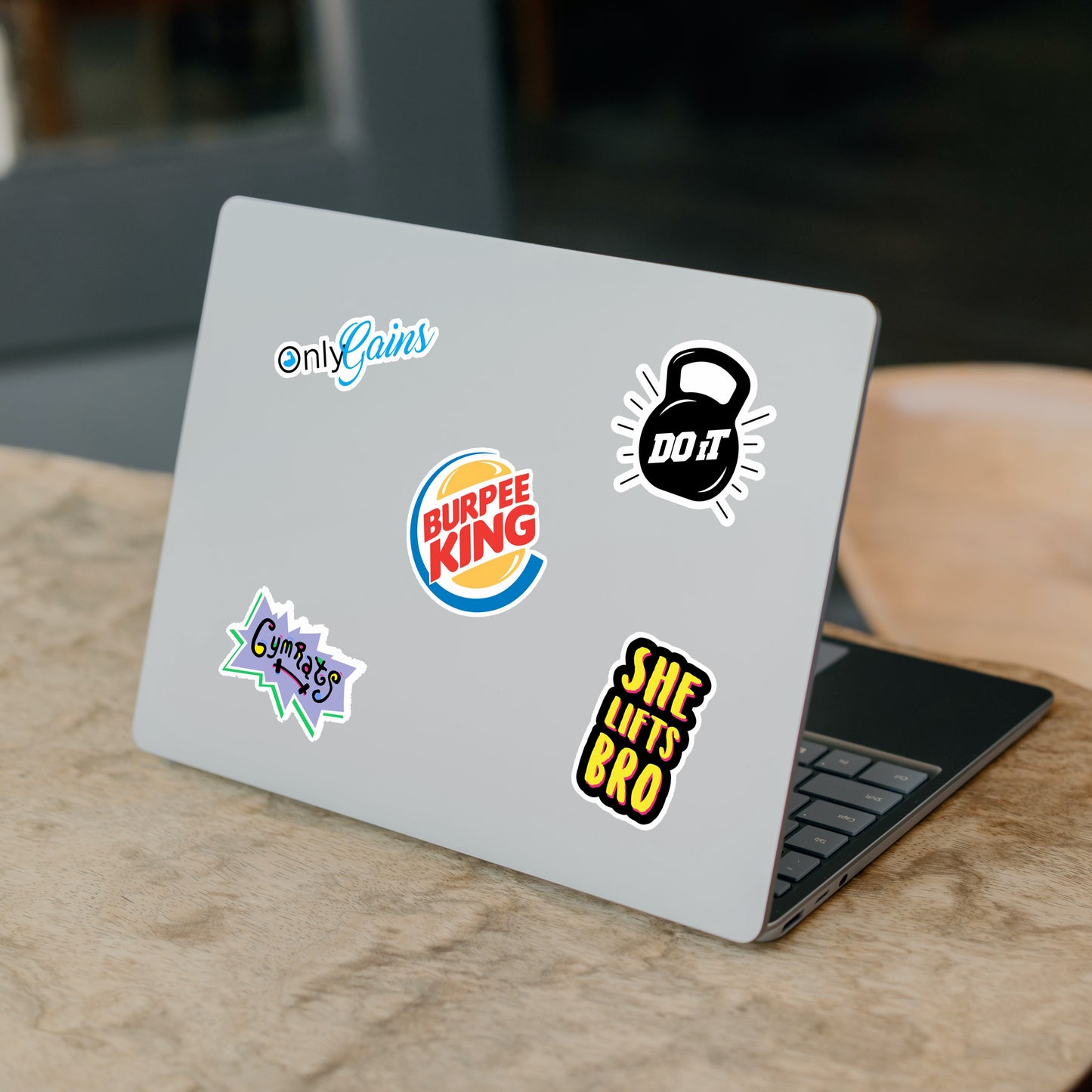 Fitness Gym Vinyl Sticker Pack Of 59