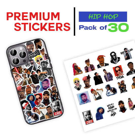 hip hop rapper stickers