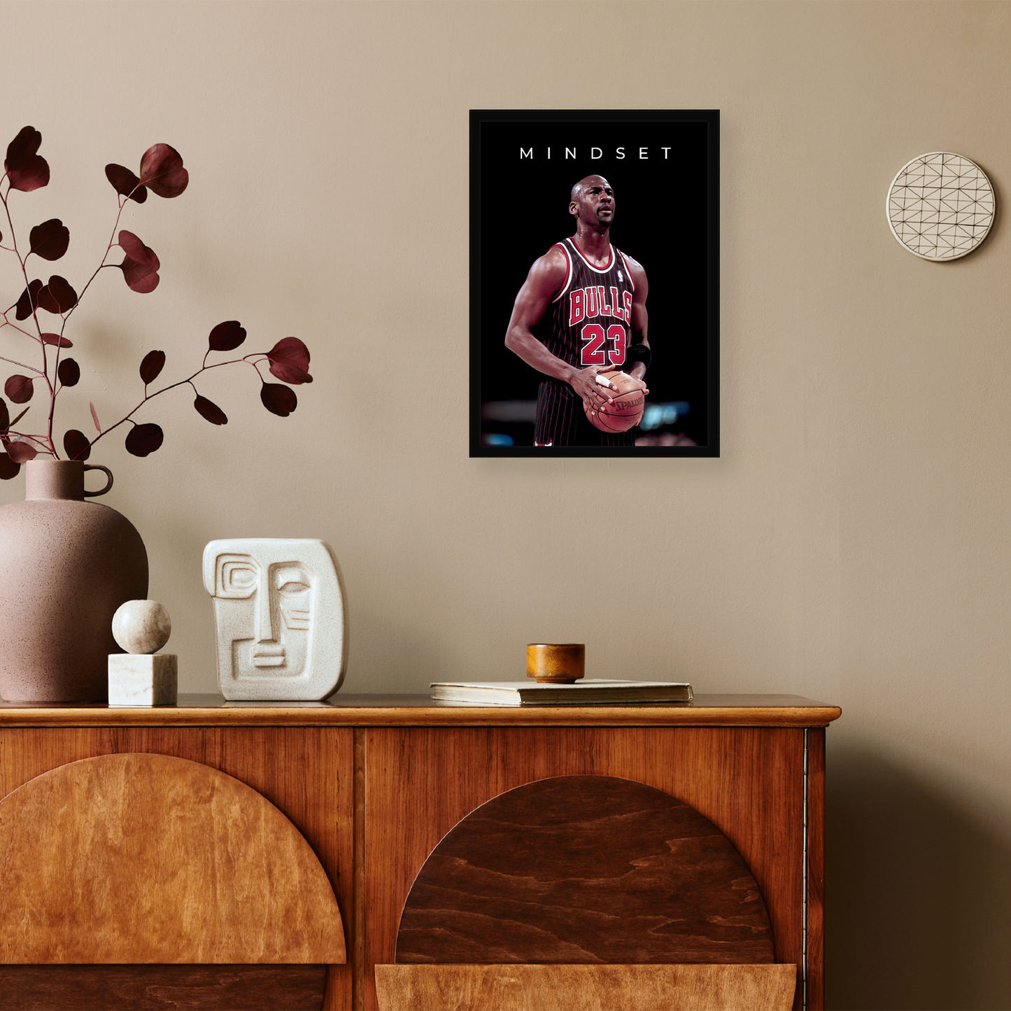 Michael Jordan Mindest Motivational A4 Framed Poster