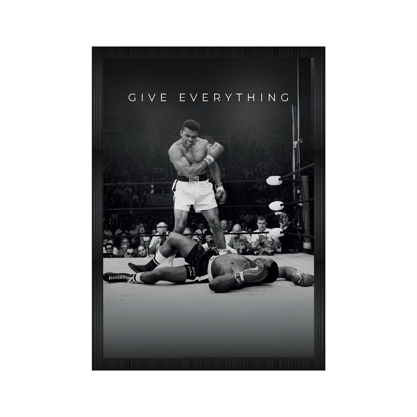 Give Everything A4 Framed Poster