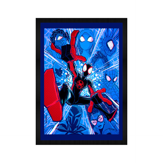 Spidy Superman A4 Framed Posters