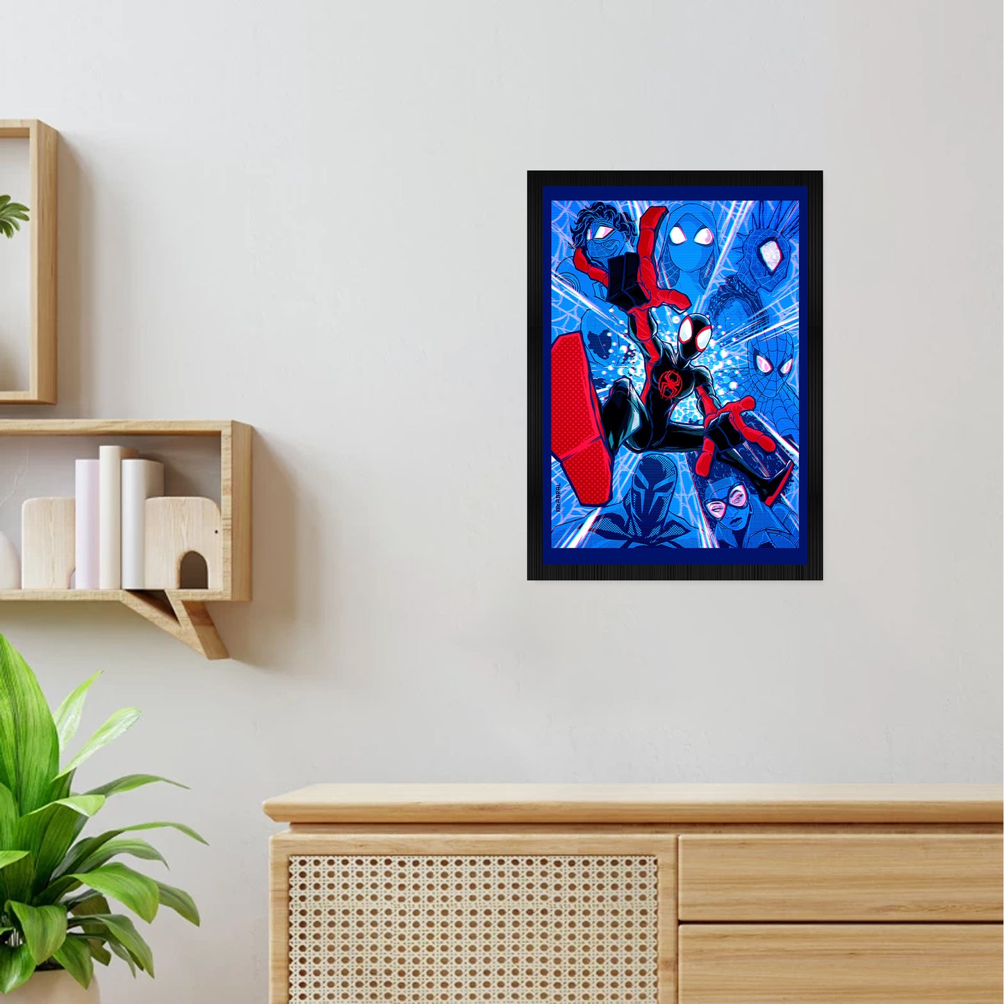 Spidy Superman A4 Framed Posters