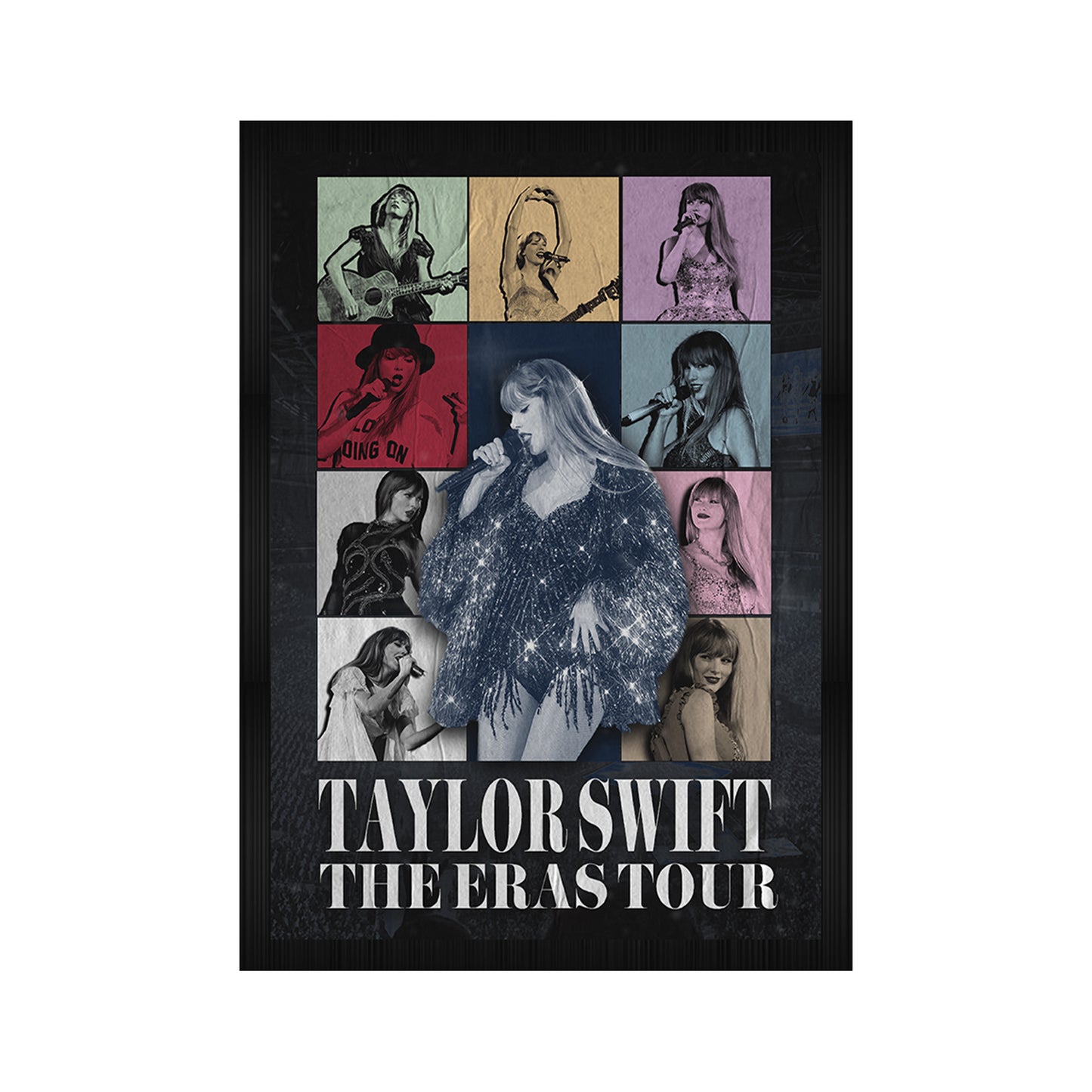 Taylor Swift Eras Tour A4 Framed Posters