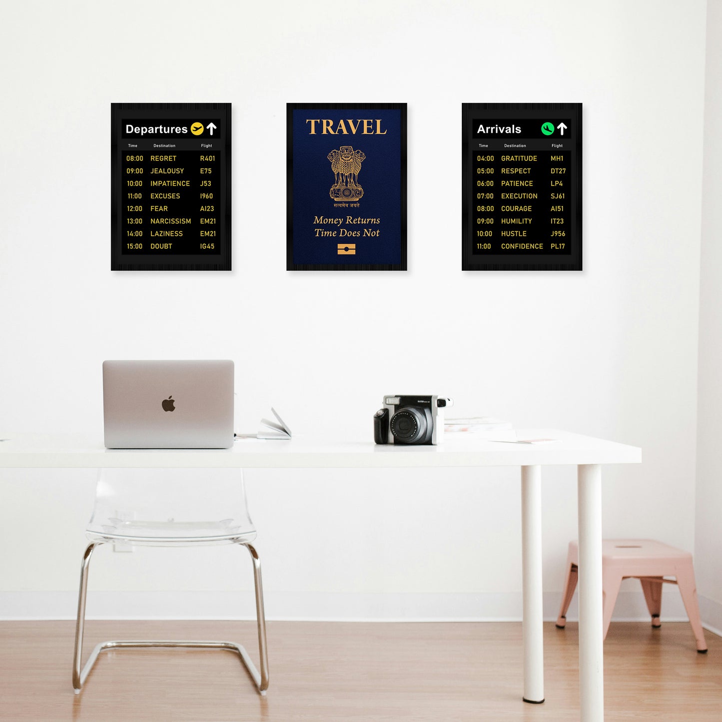 Travel Pack of 3 Frames