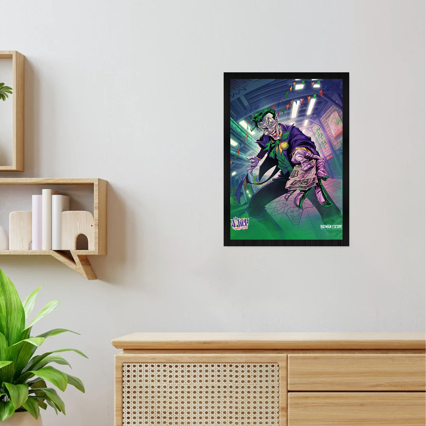 Joker Batman A4 Framed Posters