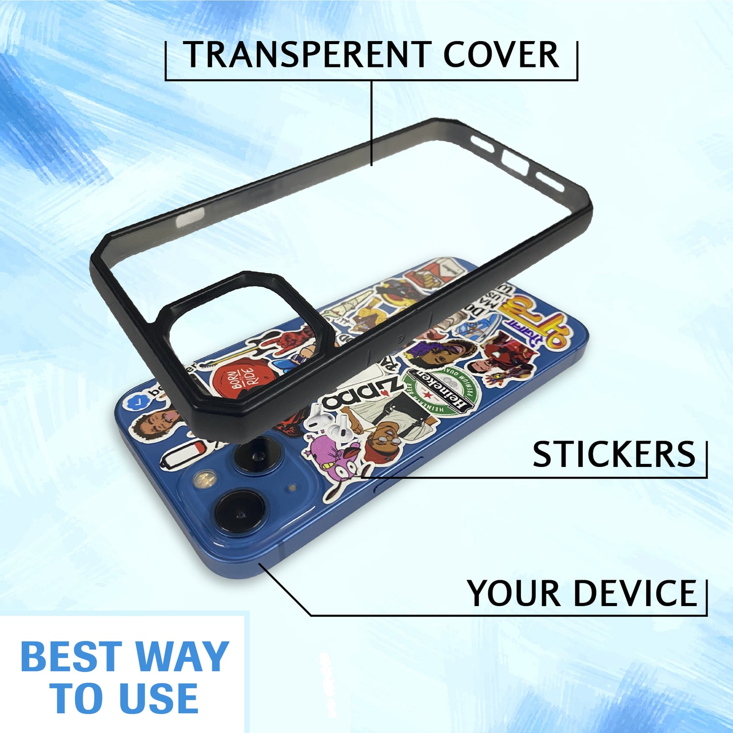 Corporate Office Mobile Sticker Pack of 40