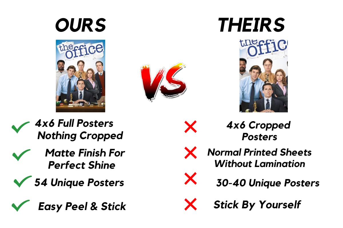 TV Show Wall Collage Kit Pack Of 54 Posters Stickerly