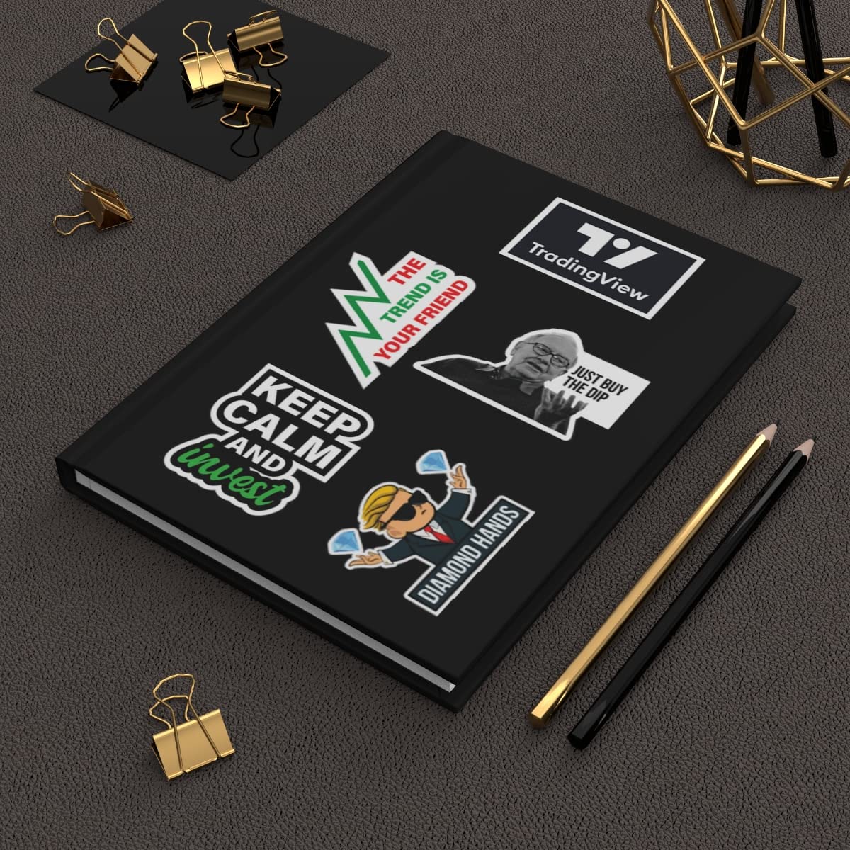 Stock Market Edition Laptop Sticker Pack Of 55