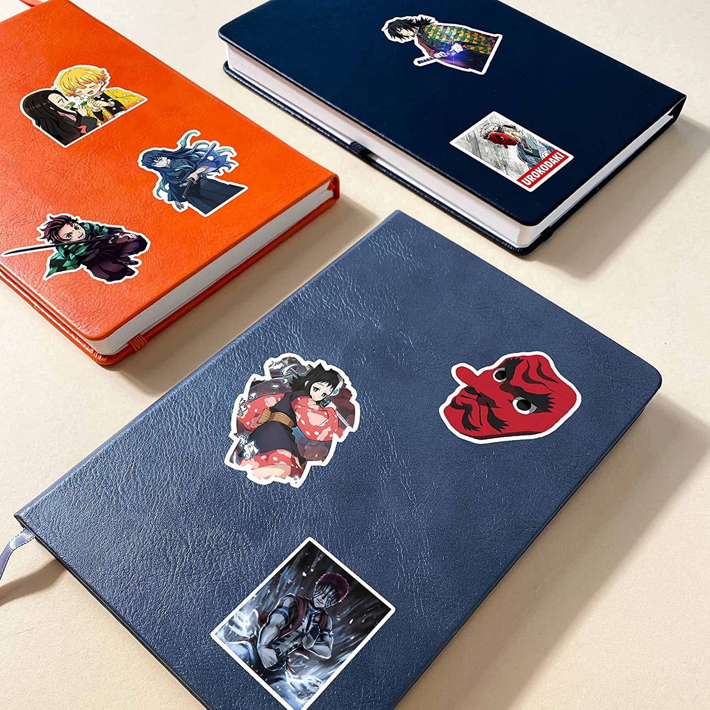 Demon Slayer Anime Laptop Sticker Pack of 50