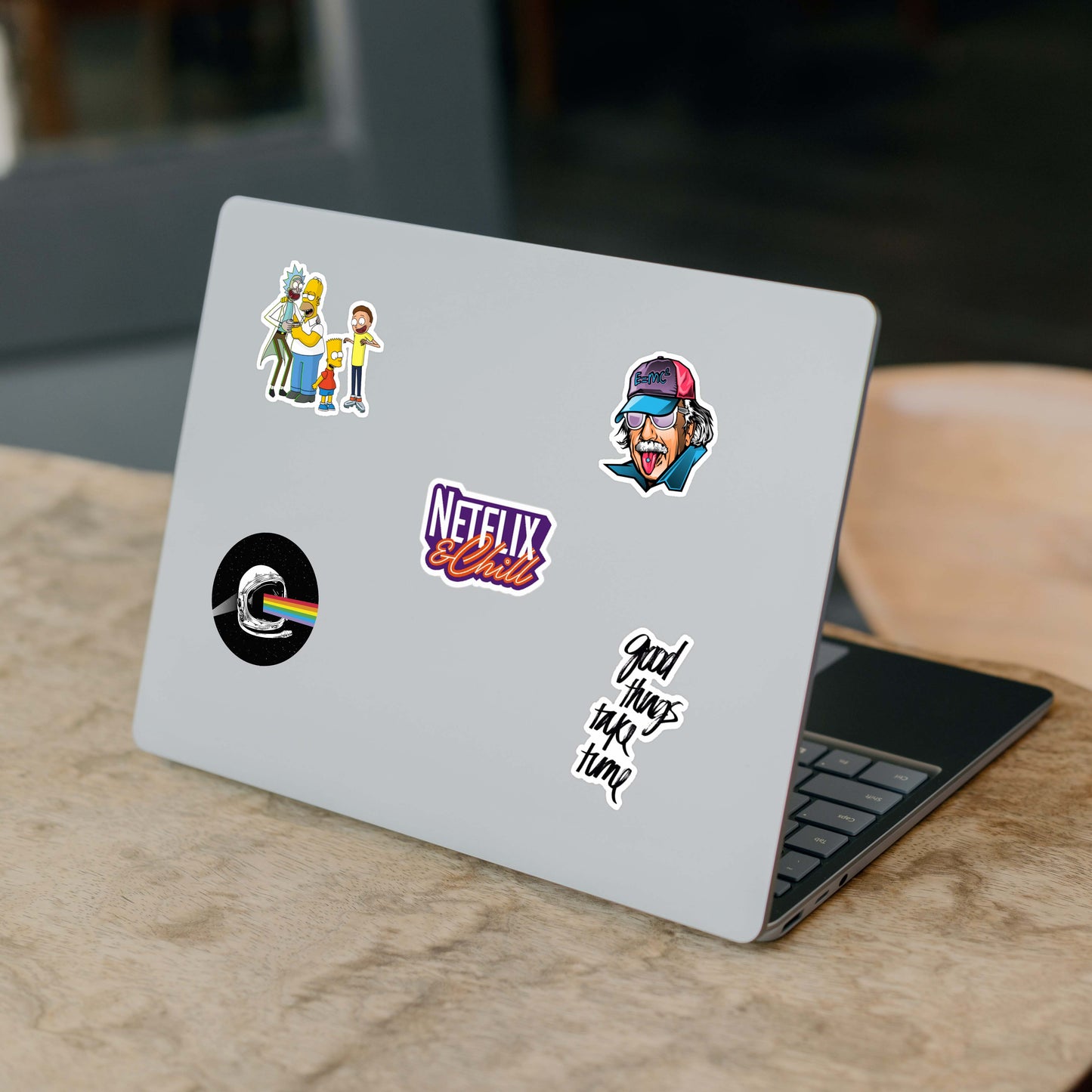 Classic Laptop vinyl stickers 