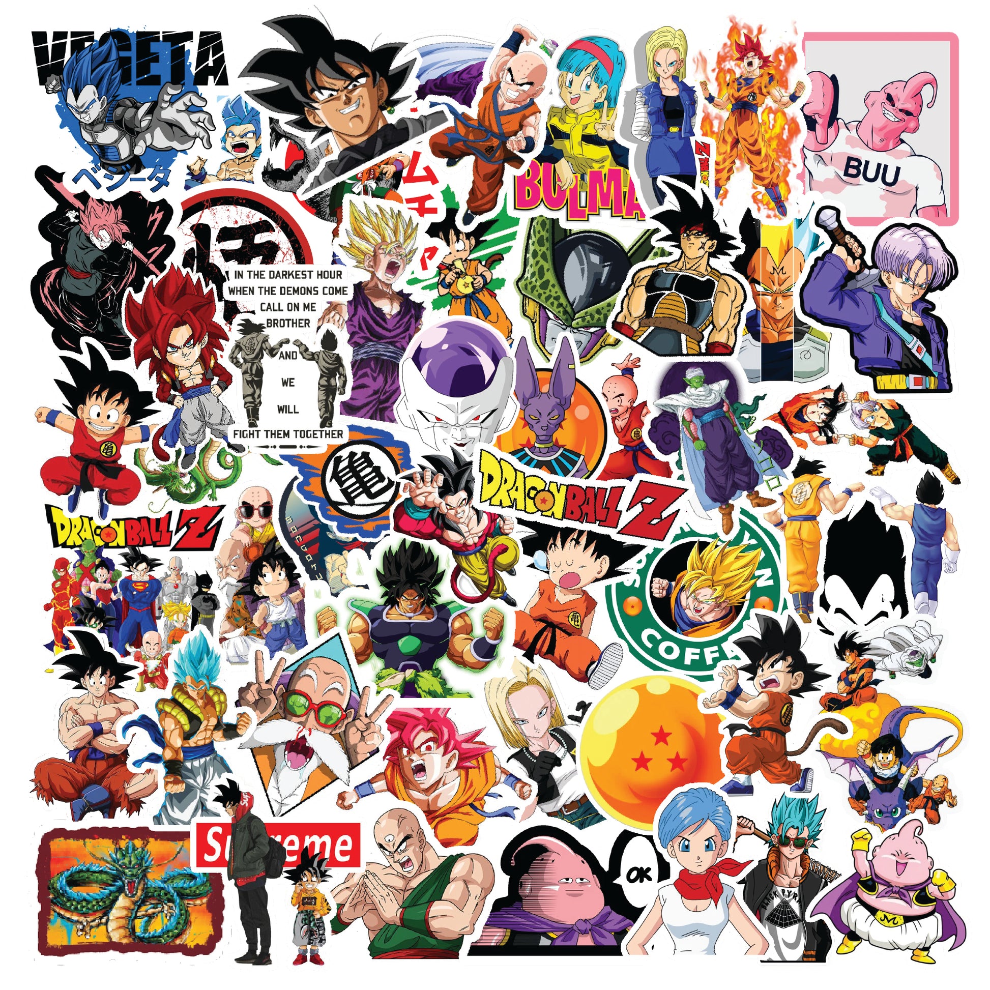 Naruto Anime Edition Laptop Sticker Pack Of 56 – Stickerly
