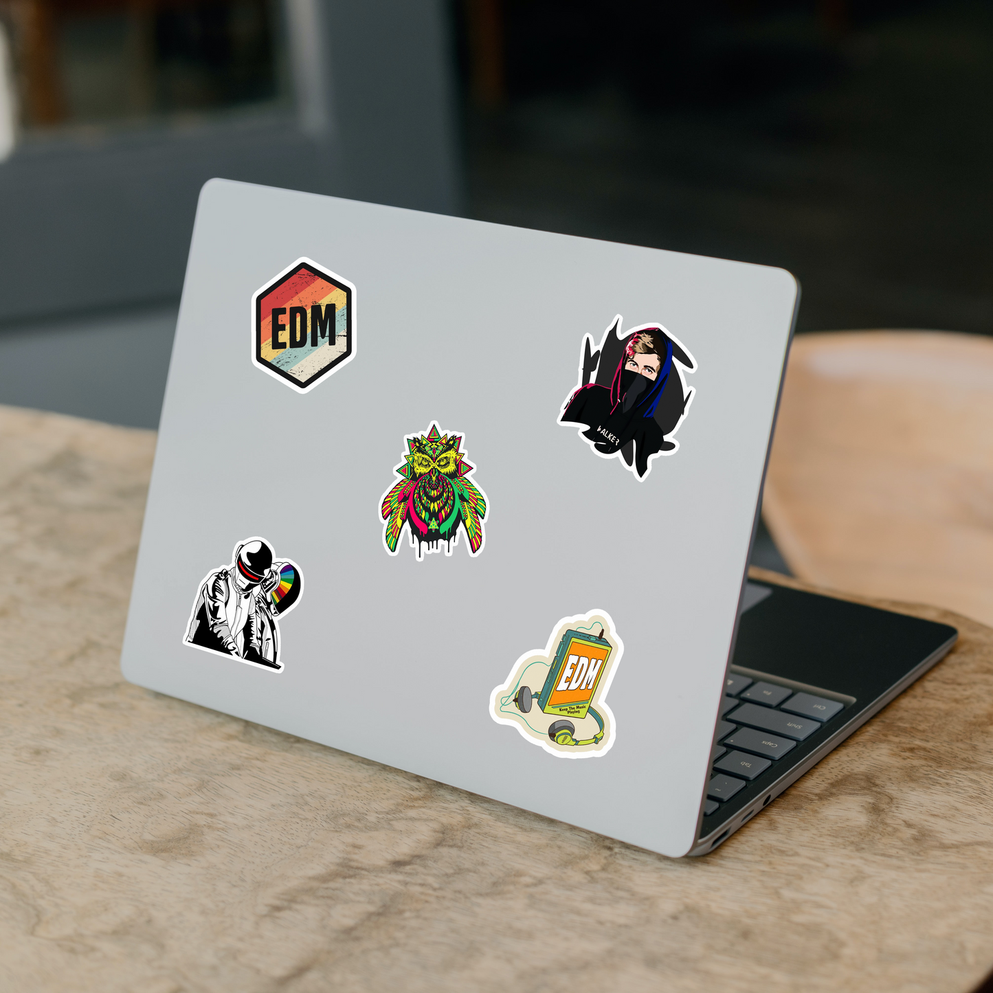 Edm Music Artist Laptop Stickers Pack of 56