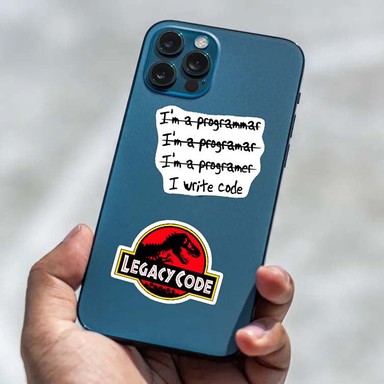 Programmer Coding Edition Laptop Vinyl Sticker Pack Of 56 – Stickerly