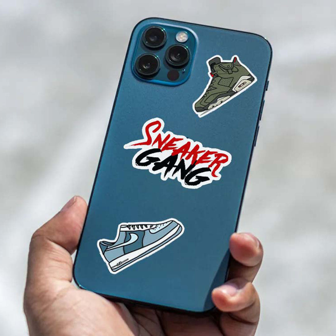 sneakerhead mobile sticker