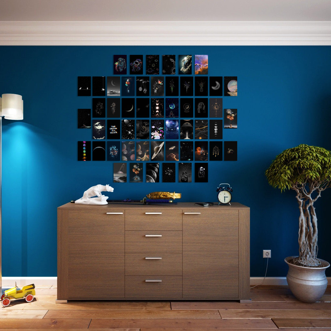 Space Wall Collage Kit Pack Of 54 Posters