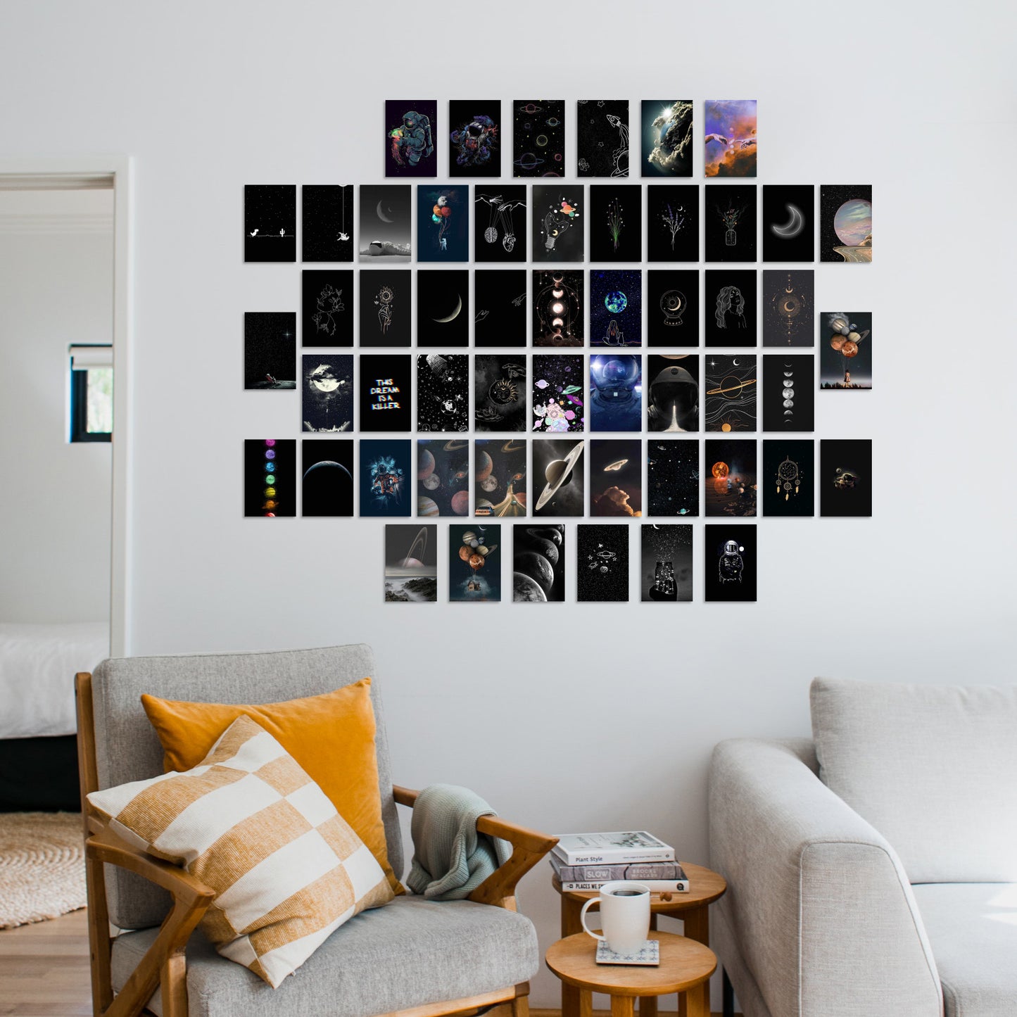 Space Wall Collage Kit Pack Of 54 Posters