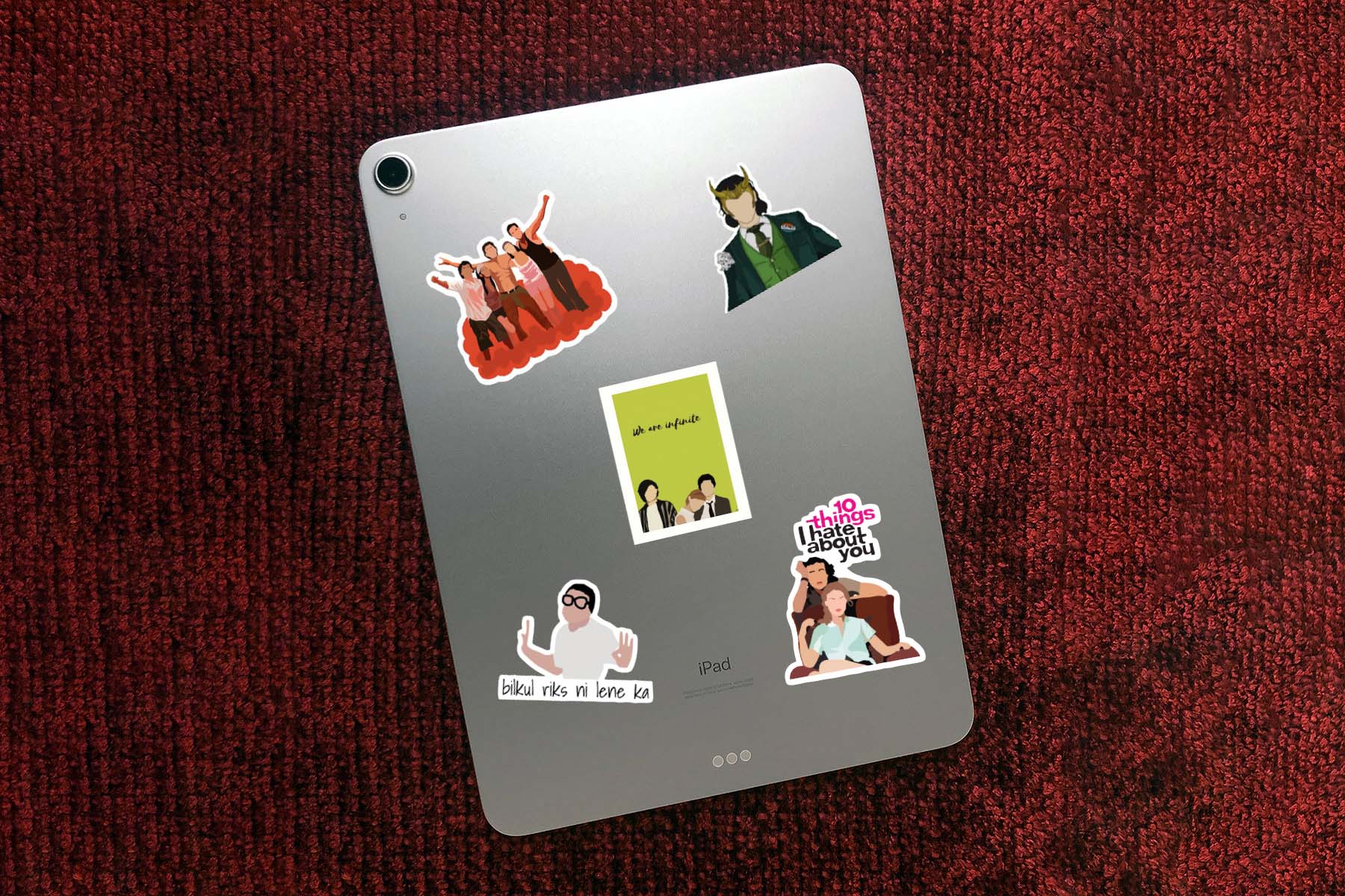 Mix Pop Culture Tv Show Movies Laptop Vinyl Sticker Pack of 56 – Stickerly